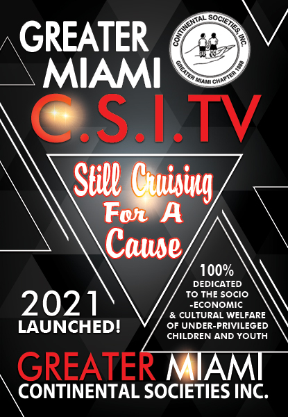 Greater Miami C.S.I. TV Sponsors Still Cruising - LAUNCHED 2021